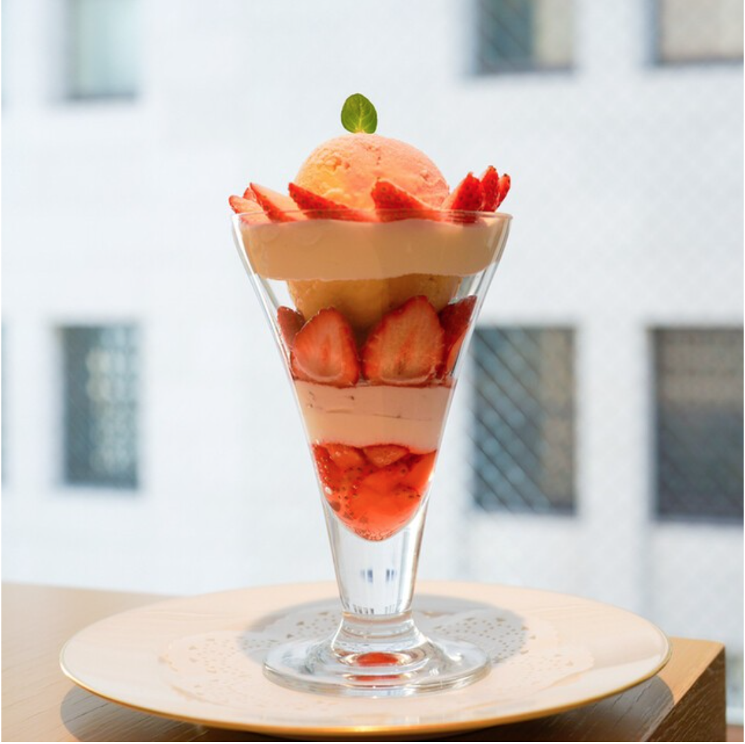 "Strawberry Parfait" 2,200 yen (tax included) Source: Shuntaro